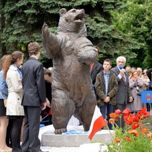 Modern Bear Sculpture