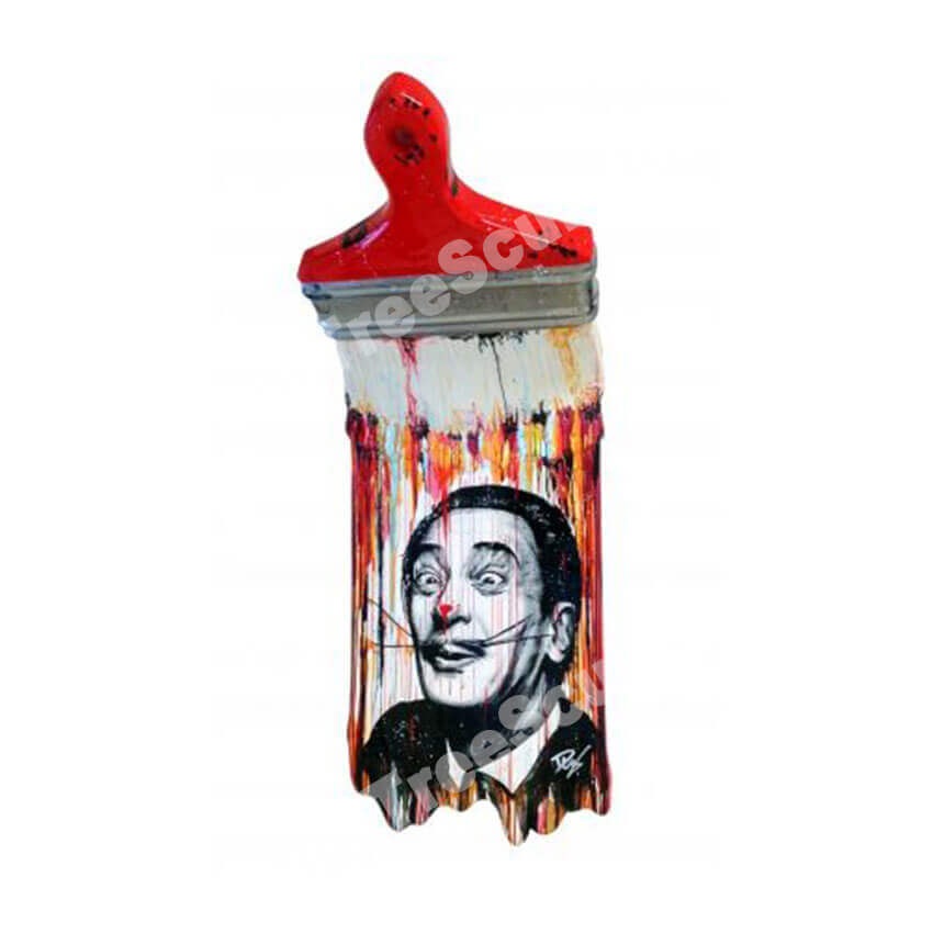 paint brush sculpture art