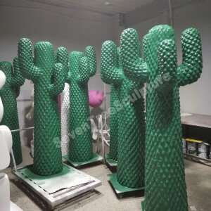 Fiberglass cactus sculpture (3)