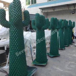 Fiberglass cactus sculpture (3)