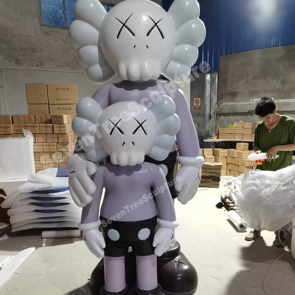 KAWS WAITING sculpture (2)