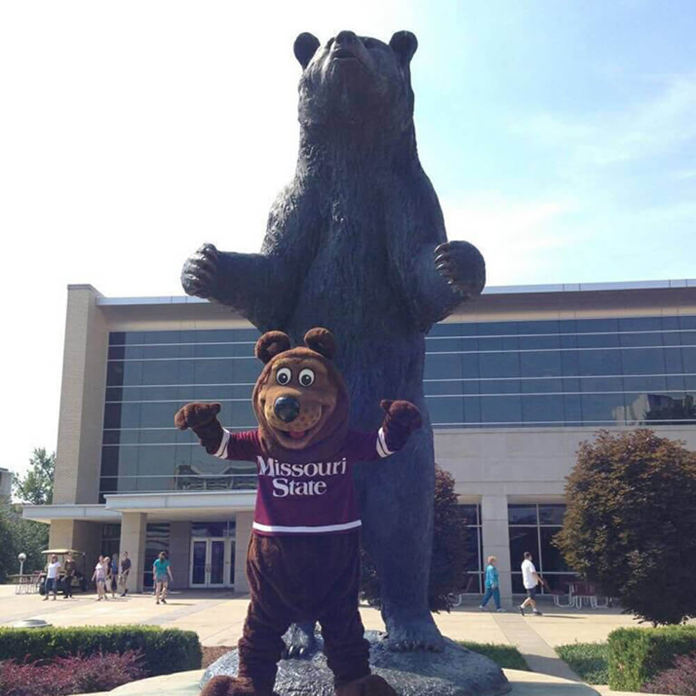 Bronze Bear Sculpture