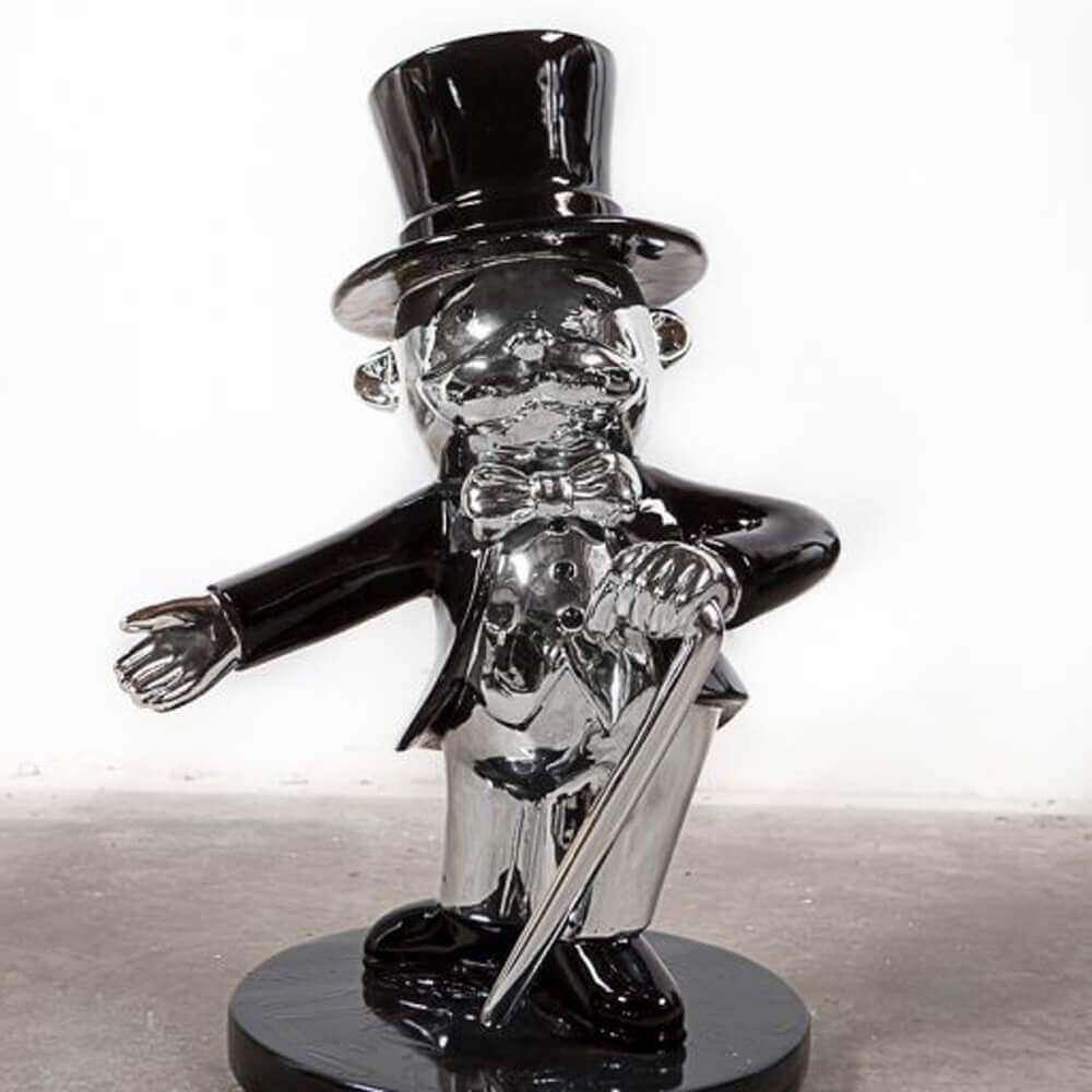 monopoly art sculpture