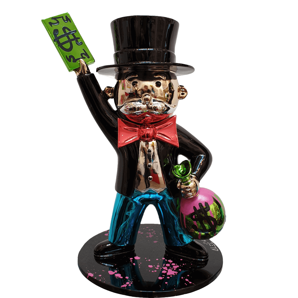 monopoly guy sculpture