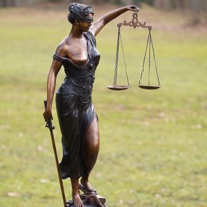 Bronze Themis Goddess  Sculptures For Sale