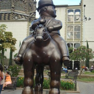Bronze Fernando Botero Horse Sculpture For Sale