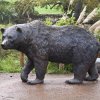 Life Size Bronze Bear Sculpture For Sale - Image 4