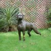 Bronze Boxer Dog Sculpture For Sale - Image 3