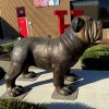 Bronze Bulldog Statue For Sale - Image 4