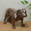 Bronze Bulldog Statue For Sale
