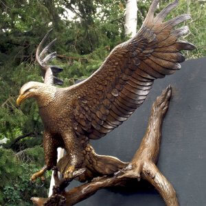Bronze Eagle Sculptures For Sale