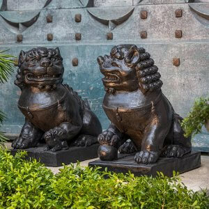Factory Price Bronze Foodog Statue