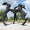 Bronze Hare Sculptures For Sale