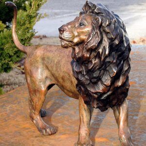 Bronze Lion Statues For Sale