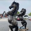 Antique Brass Horse Statues For Sale