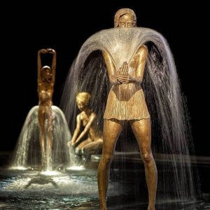 Ballet Girl Fountain Bronze Statues For Sale