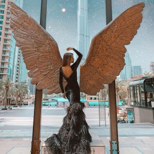 Angel Wings Bronze Sculptures For Sale