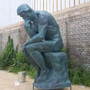 Famous Rodin The Thinker Statue For Sale