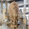 Bronze Virgin Mary Sculpture For Sale - Image 2