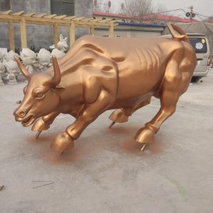 Bronze Wall Street Bull For Sale
