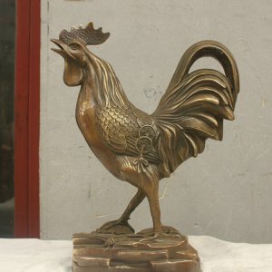 Hot Sale Bronze Chicken Sculpture