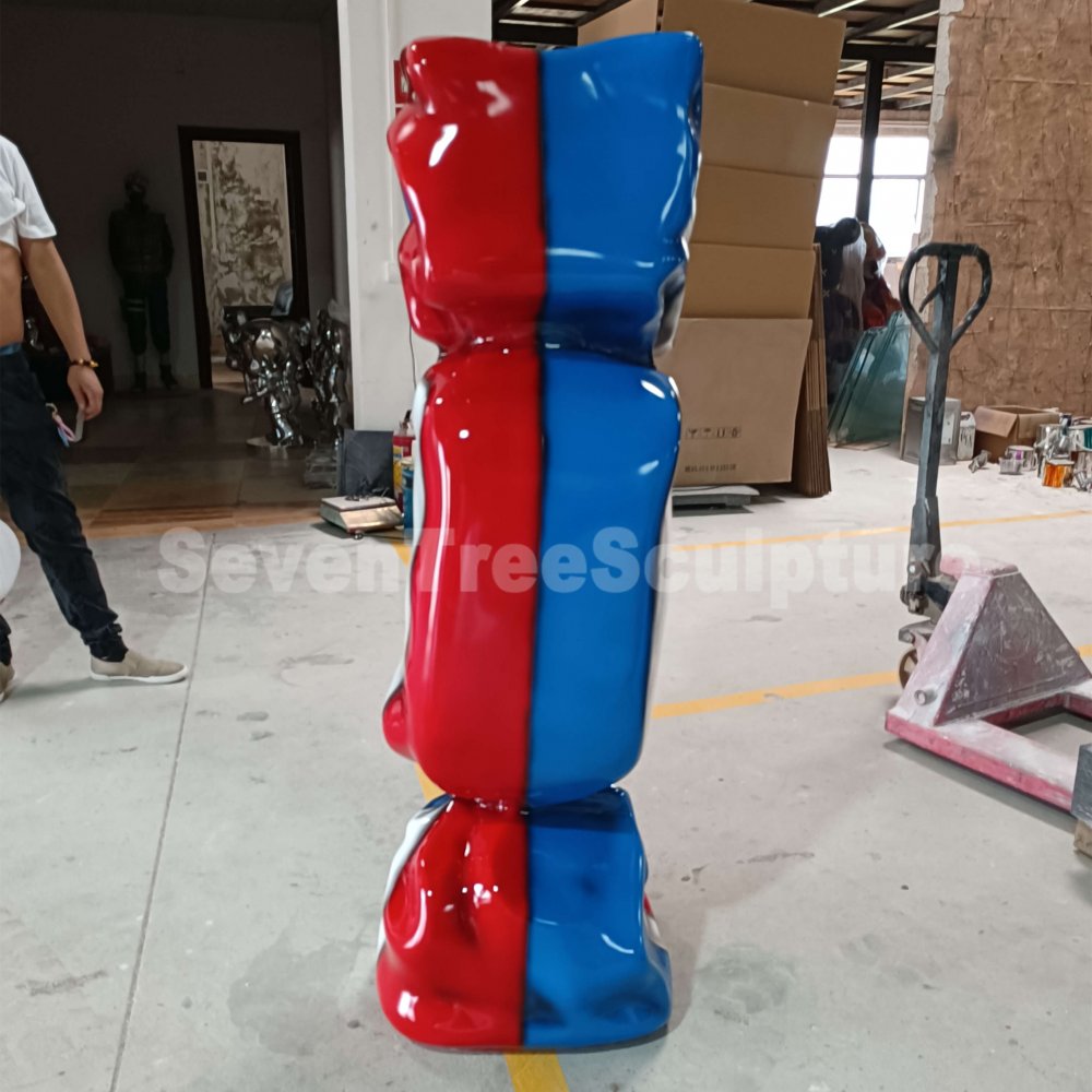 Manufacturer Flag Fiberglass Candy Sculpture For Sale - Image 3