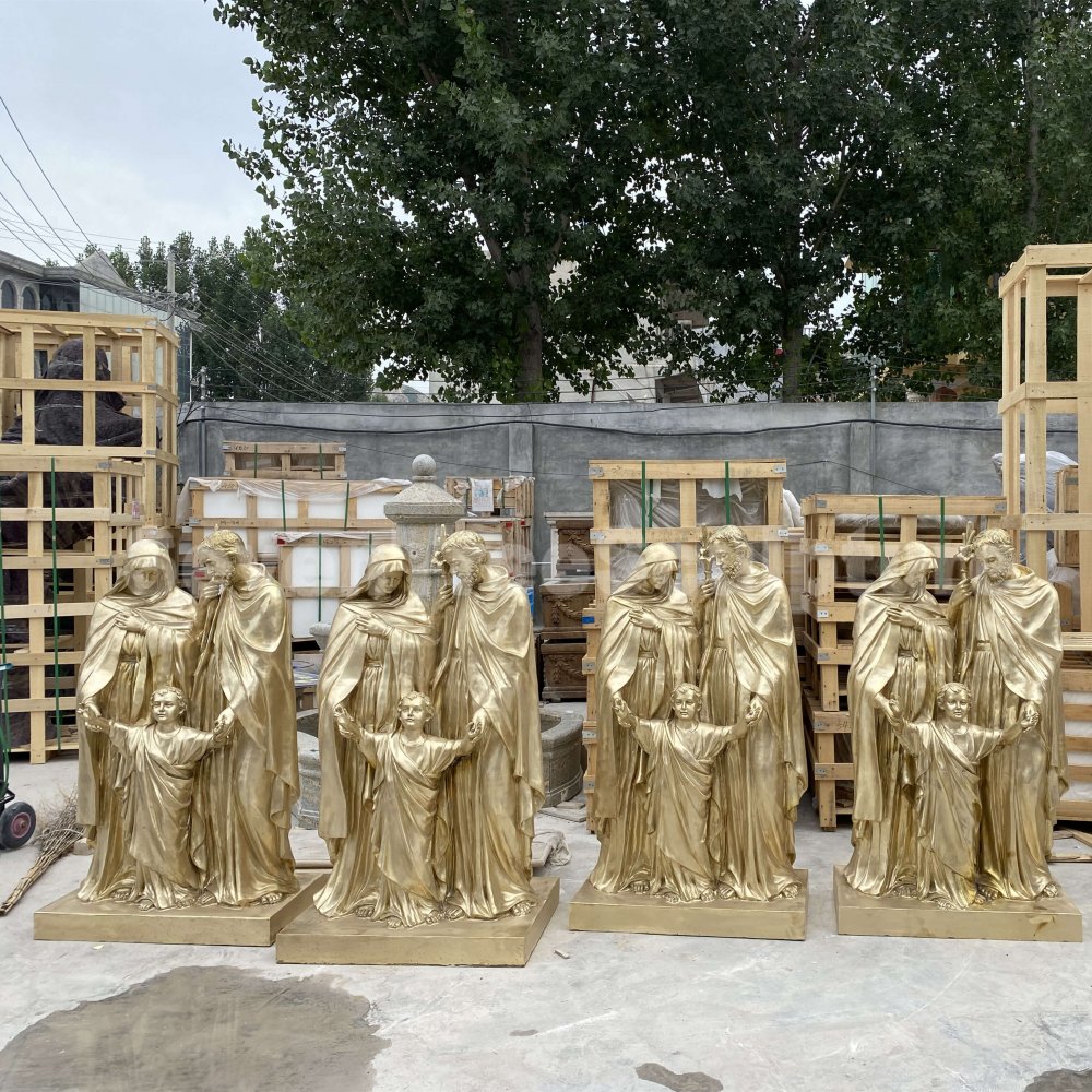Bronze Virgin Mary Sculpture For Sale - Image 4