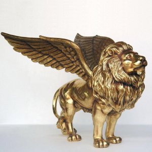 Factory Customization Brass Lion Statue For Sale