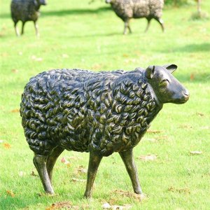 Life Size Bronze Sheep Statue For Sale