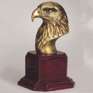Bronze Eagle Head Sculpture For Sale