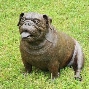 Bronze French Bulldog Statue For Sale