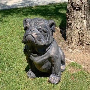 Bulldog Bronze Statue For Sale