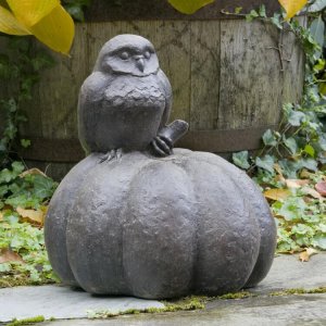 Bronze Owl Statue Garden For Sale