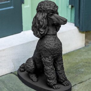 Bronze Poodle Sculpture For Sale