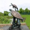 Bronze Sea Turtle Statue For Sale