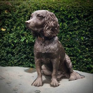 Bronze Spaniel Sculptures For Sale