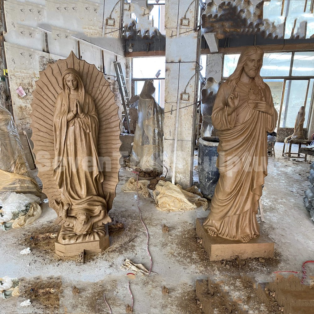 Factory Wholesale Bronze Jesus Sculpture - Image 4
