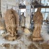 Bronze Virgin Mary Sculpture For Sale