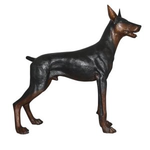 Bronze Dannyquest Dog Statues For Sale