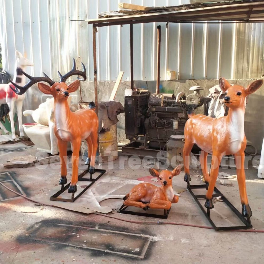 Supplier Simulation Fiberglass Deer Statue - Image 2