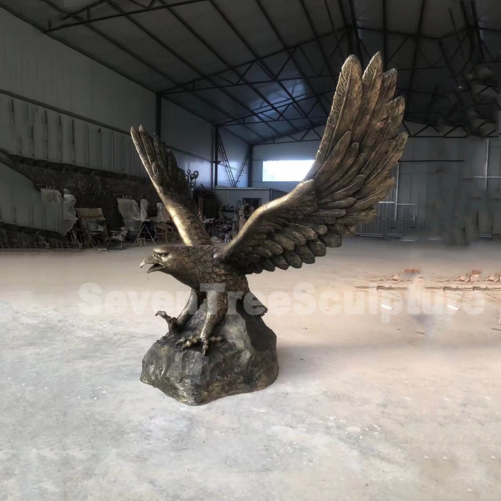 Factory Customization Bronze Eagle Statue For Sale