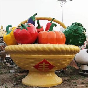 Fiberglass Large Vegetable Sculpture