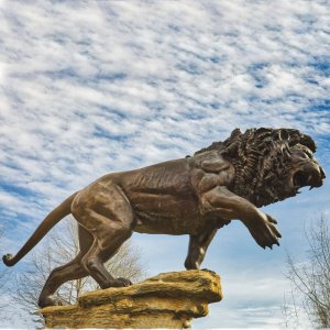 Bronze Largest Lion Statue For Sale