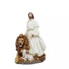 Hand Carved Fiberglass Lion And Lamb Statue Hobby Lobby - Image 4