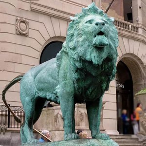 Hot Sale Bronze Ancient Lion Statue