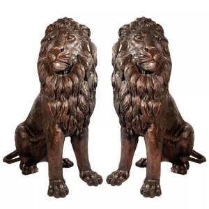Supplier Large Bronze Lion Statue For Sale