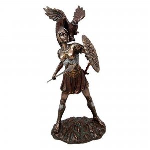 Bronze Owl Of Athena Statue