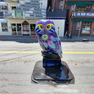 Fiberglass Owl Statuary For Sale