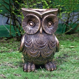 Bronze Owl Statue For Birds For Sale