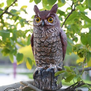 Resin Owl Statue To Deter Birds For Sale